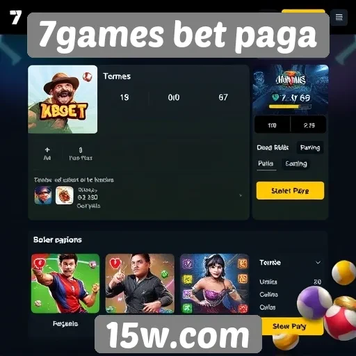 Interface do usuário no 7games bet paga é intuitiva